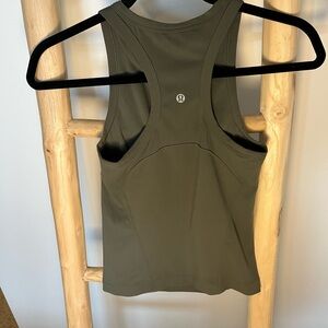 Lululemon racer back high neck